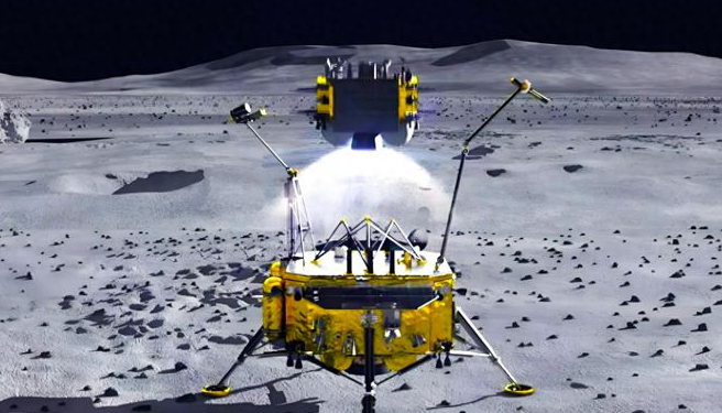 嫦娥六號上升返回